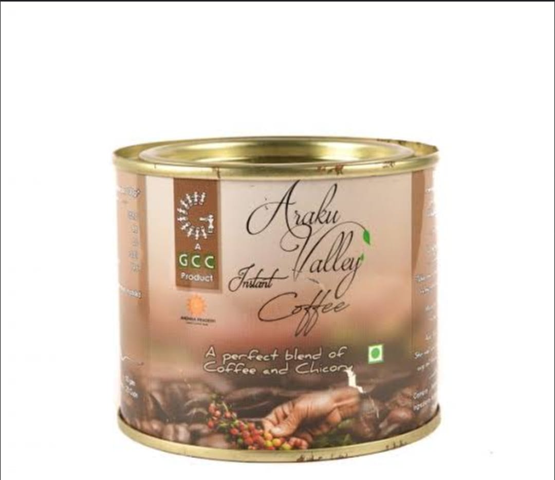 Araku Valley Instant Coffee - Blend 60:40  of Coffee & Chicory (50 gram ) (pack of 2)