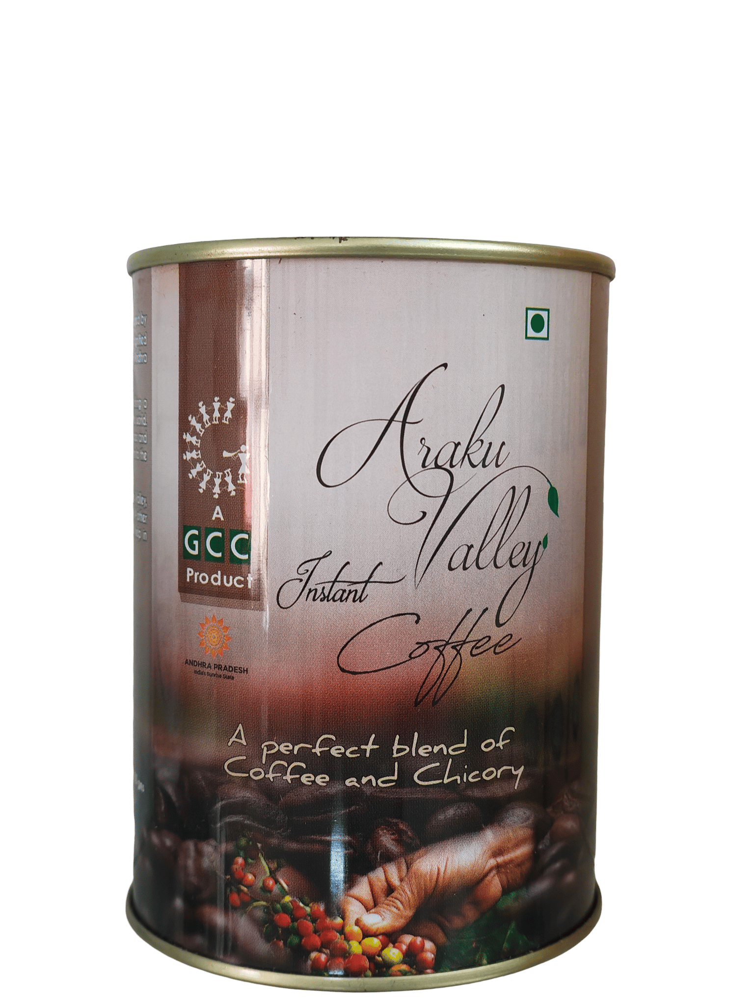 GCC Araku Valley Instant Coffee - Coffee & Chicory Blend 60:40 (100 Gram) (pack of 3)