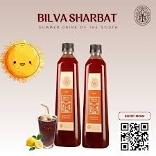 GCC Bilva Sharbat 750 ml - Summer Drink of the South 